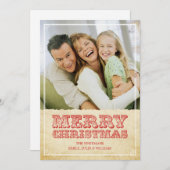 Western Weihnachtskarten Einladung (Vorne/Hinten)