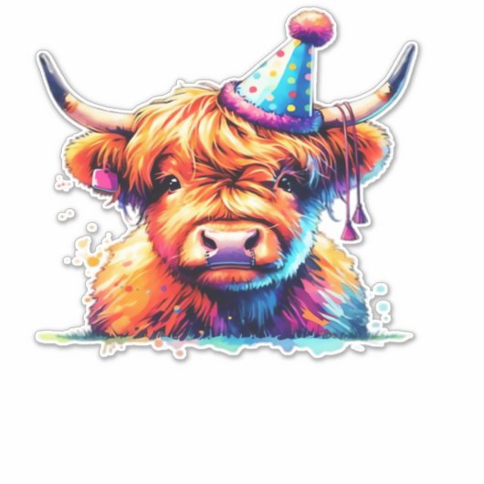 Western Weihnachtskuh Essenzieller T - Shirt Aufkleber (Vorderseite)