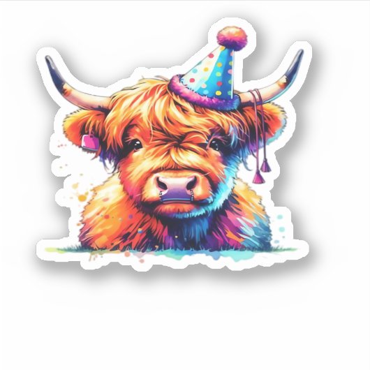 Western Weihnachtskuh Essenzieller T - Shirt Aufkleber (Vorderseite)