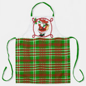 Western Weihnachtsmann und Karierte Schürze (Vorderseite)