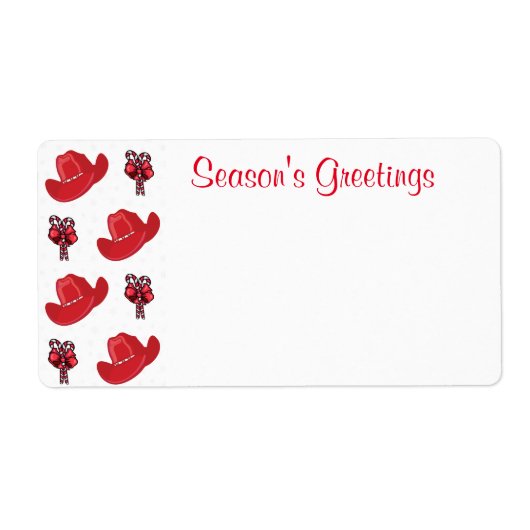 Western Weihnachtsmäntel und Bonbons (Vorne)