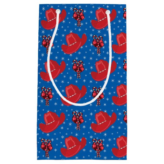 Western Weihnachtsmäntel und Bonbons Kleine Geschenktüte (Vorderseite)