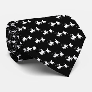 Western Western Rodeo Cowboy Team Roping Neck Tie Krawatte