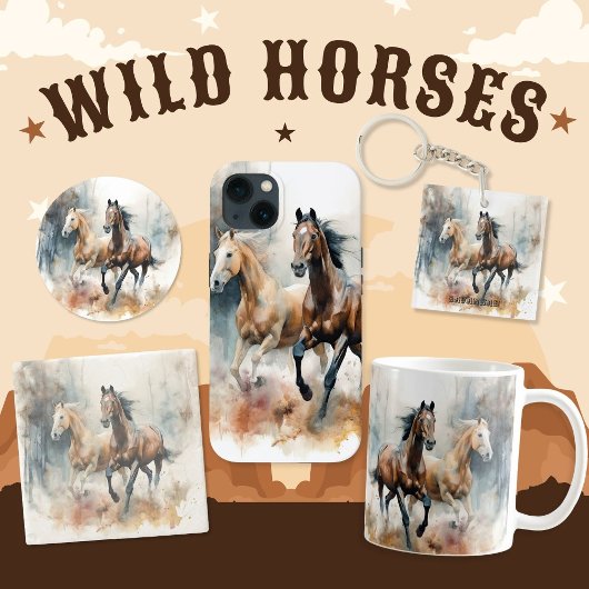 Western Wild Horse Mousepad