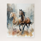 Western Wild Horse Puzzle (Vertikal)