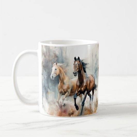Western Wild Horse Tasse (Links)