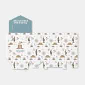 Western Wild West Cowboy Geburtstag Vielen Dank Geschenkschachtel (Ungefaltet)