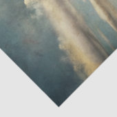 Western-Wild-West-Eisenbahnlinie in Prärie Seidenpapier (Detail)