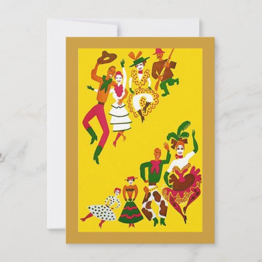 Western Wild West Party Einladung Cowboy (Vorderseite)