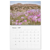 Western-Wildblumen-Kalender für 2024 Kalender (Feb 2027)