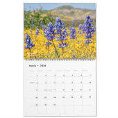 Western-Wildblumen-Kalender für 2024 Kalender (Mär 2026)