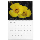 Western-Wildblumen-Kalender Kalender (Mär 2027)