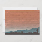 Western-Windmühlen-Brautparty-Einladungen Einladung (Rückseite)