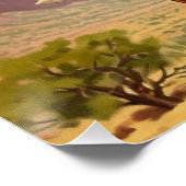 Western Winds of Passion: Wild West Whispers Poster (Ecke)