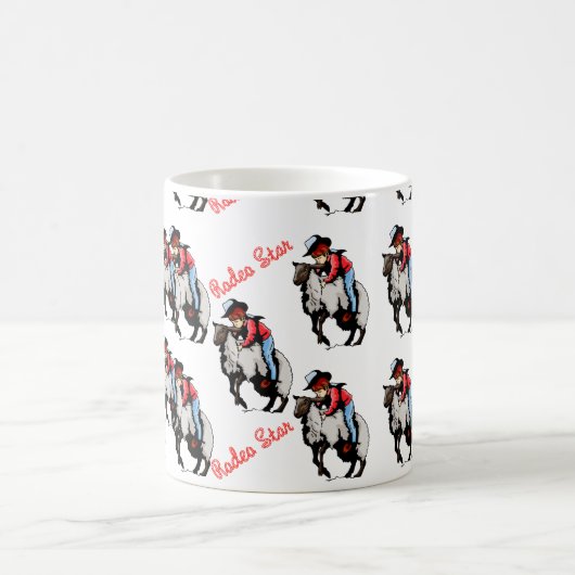 Western Wohngestaltung Mutton Buckup-Tasse Kaffeetasse (Mittel)