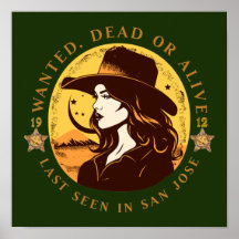 Western Wollte Cowgirl