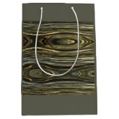 Western Wood Illusion Mittlere Geschenktüte (Vorderseite)