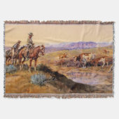 Western "Work Over" Art von Charles M Russell Decke (Vorderseite)