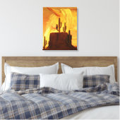 Western World Leinwanddruck (Insitu (Schlafzimmer))