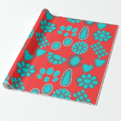 Western Wrapping Paper Geschenkpapier (Ungerollt)