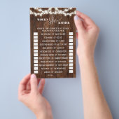 Western würde sie lieber Brautparty spielen Flyer (Handgriff)