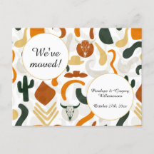 Western, Wüste, Cowboy-Boho, Adresswechsel