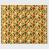 Western Wüstenbrille Kaktus Schlangen Rustikales M Geschenkpapier (Flach)