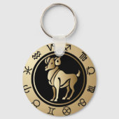 Western Zodiac - Aries Schlüsselanhänger (Vorderseite)