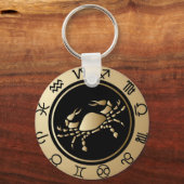 Western Zodiac - Krebs Schlüsselanhänger (Vorderseite)