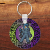 Western Zodiac - Taurus Schlüsselanhänger (Vorderseite)