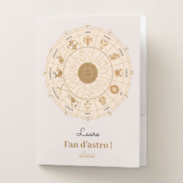 Western Zodiac Wheel - Bewerbungsmappe
