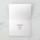 Western zum Geburtstag Karte (Innenseite)