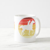 Westernreitpferde Mädchen Frauen Kaffeetasse (VorderseiteRechts)