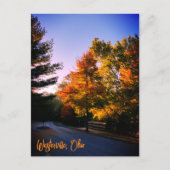 Westerville Ohio im Herbst Postkarte (Vorderseite)