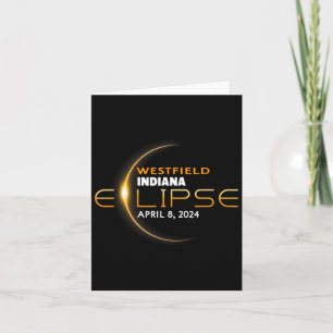 Westfield Indiana Totale Sonnenfinsternis 2024  Karte