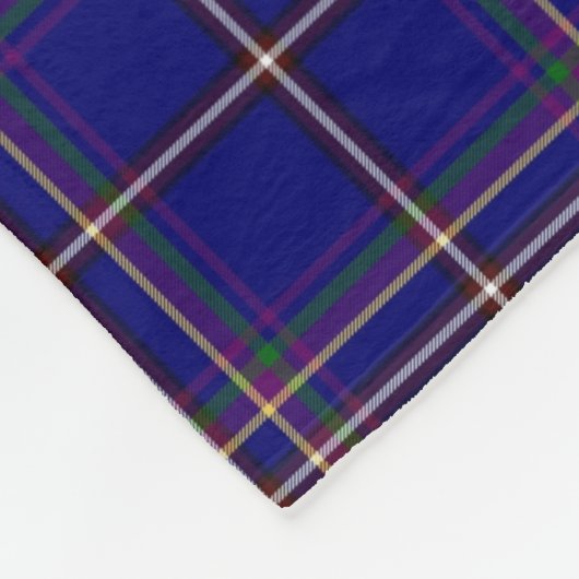 Westfield Staat University Tartan Fleecedecke (Ecke)