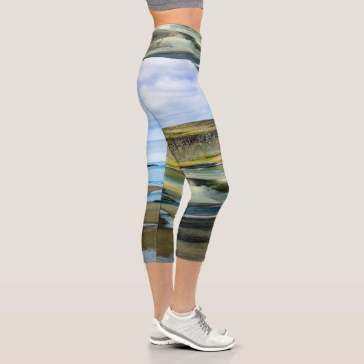 Westfjordanland, Island Capri Leggings (Rechts)