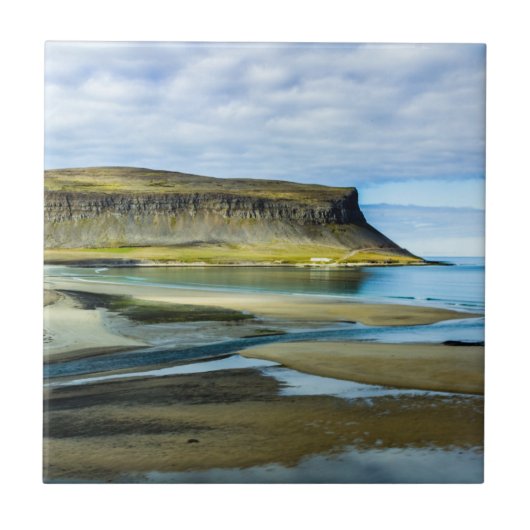 Westfjordanland, Island Fliese (Vorderseite)