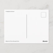 Westfjordanland Island Postkarte (Rückseite)