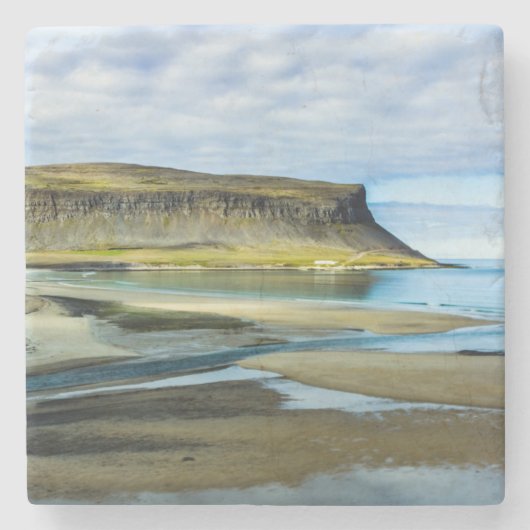 Westfjordanland, Island Steinuntersetzer (Vorderseite)