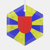 Westflandern Ornament Aus Glas (Vorderseite)