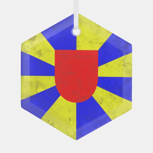 Westflandern Ornament Aus Glas (Vorderseite)