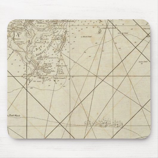 Westflorida und Louisiana Mousepad (Vorne)