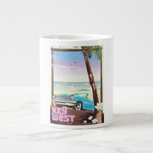 Westflorida Vintage Reiseplakat Jumbo-Tasse