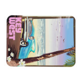Westflorida Vintage Reiseplakat Magnet (Horizontal)