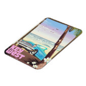 Westflorida Vintage Reiseplakat Magnet (Linke Seite)