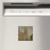 Westfront von Notre Dame, Rouen Magnet (In Situ (Geschirrspüler))