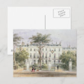 Westfront von Sir Robert Peels Haus Postkarte (Vorne/Hinten)