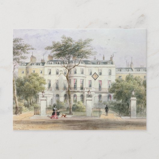 Westfront von Sir Robert Peels Haus Postkarte (Vorderseite)
