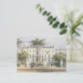 Westfront von Sir Robert Peels Haus Postkarte (Stehend Vorderseite)